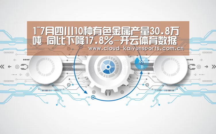 1~7月四川10种有色金属产量30.8万吨 同比下降17.8%-开云体育数据(图2) 开云体育官网